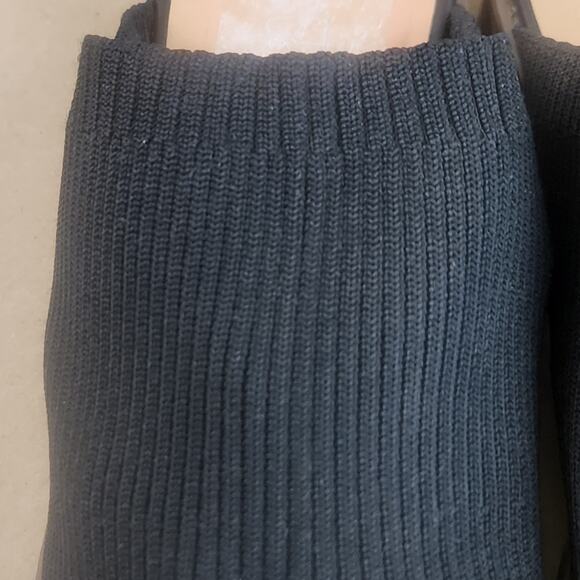 Market and Spruce Black Knit Block Heeled Slip-on Mules Women’s SZ 8  EUC - Picture 6 of 13